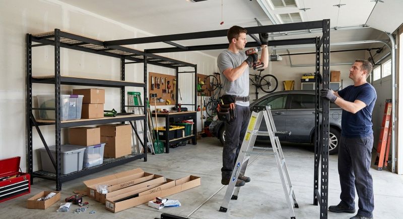 Ceiling Rack Installation in Bethesda, MD
