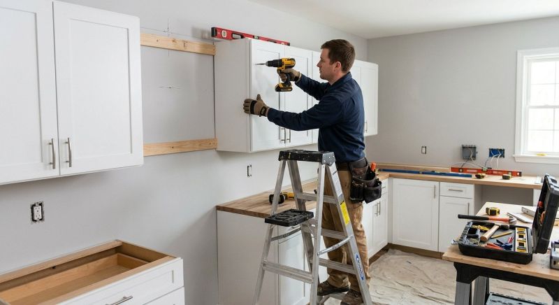 Wall Cabinets Installation in Dayton, OH